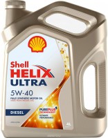 Shell Helix Ultra Diesel 5W-40 (4л) - Мир Смазок